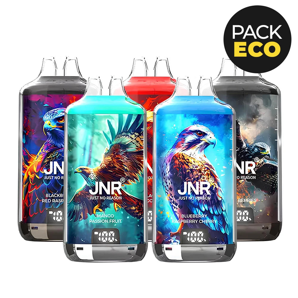 Pack économique JNR 28K – Lot de 5 puffs – 4+1 OFFERTE –